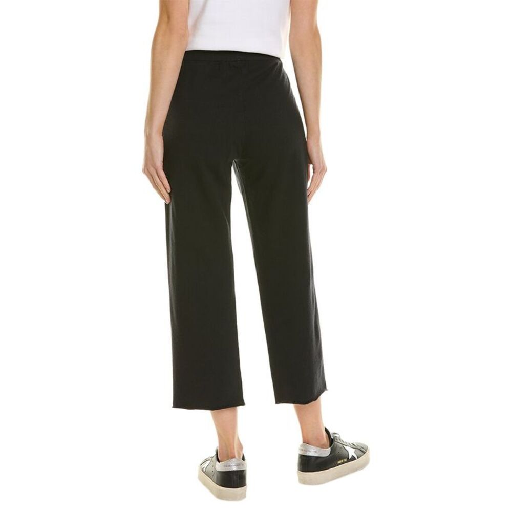 James Perse Black Straight-Leg Pants - Picture 2 of 3